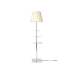Chrome Prism Side Table Floor Lamp