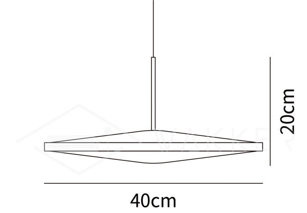 Chrona Dish Pendant Light