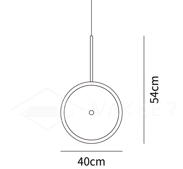 Chrona Dish Pendant Light