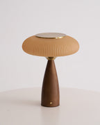 Cielo Wooden Rechargeable Table Lamp