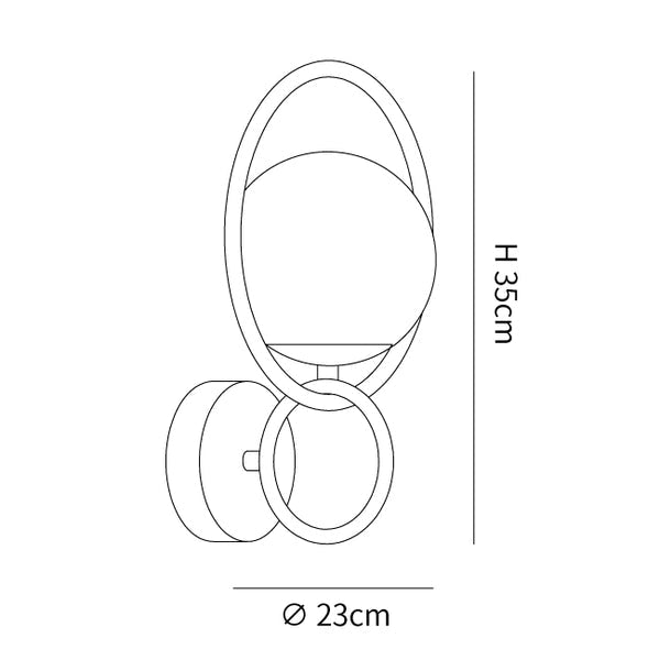 Circle Global Wall Lamp