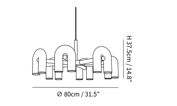 Cirkus Chandelier