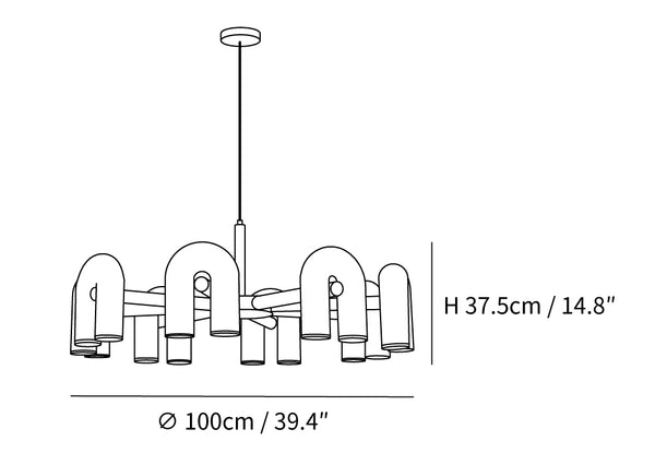 Cirkus Chandelier