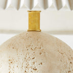 Cirra Travertine Table Lamp