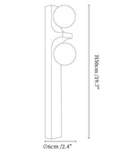 Cirra Travertine Wall Light