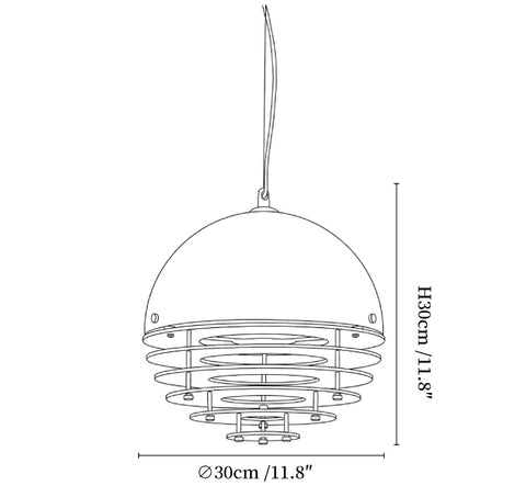 Citrus Layered Pendant Lamp
