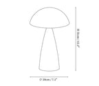 Clara Mushroom Table Lamp