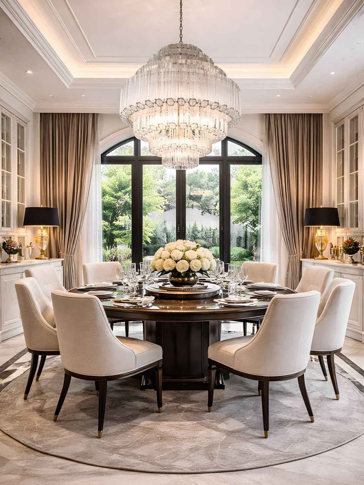 Clear Grande Palermo Chandelier