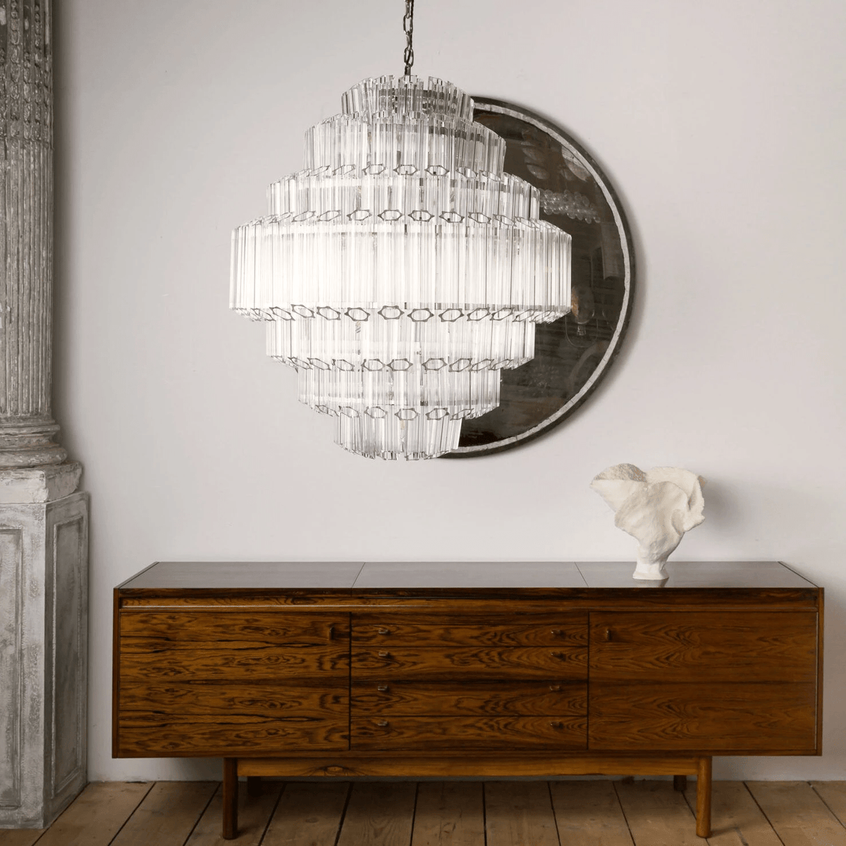 Clear Grande Palermo Chandelier