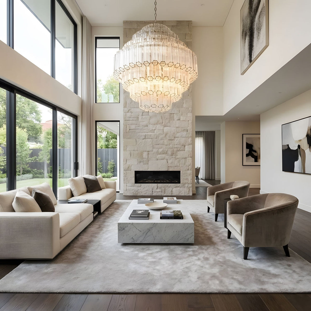 Clear Grande Palermo Chandelier