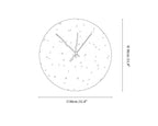 Clock Travertine Wall Lamp