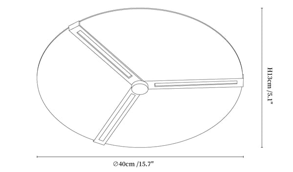 Clocks Alabaster Ceiling Light