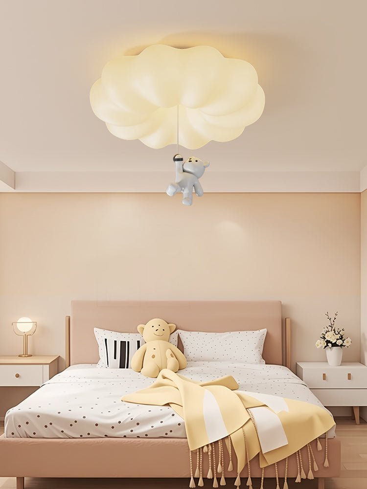 Cloud Bear Ceiling Light