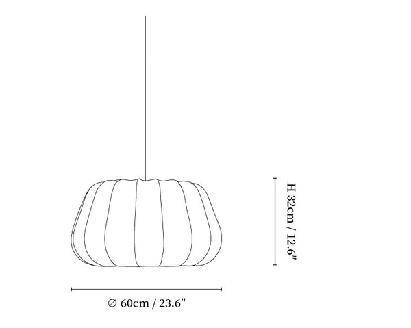 Cloud Fabric Pendant Lamp