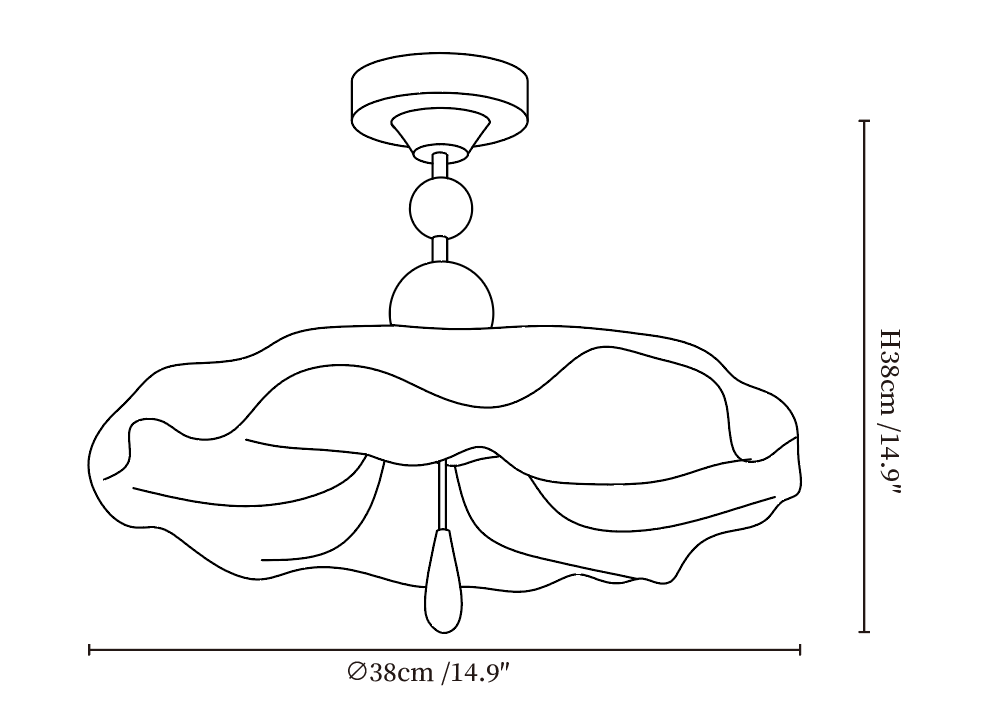 Cloudora Bloom Ceiling Light