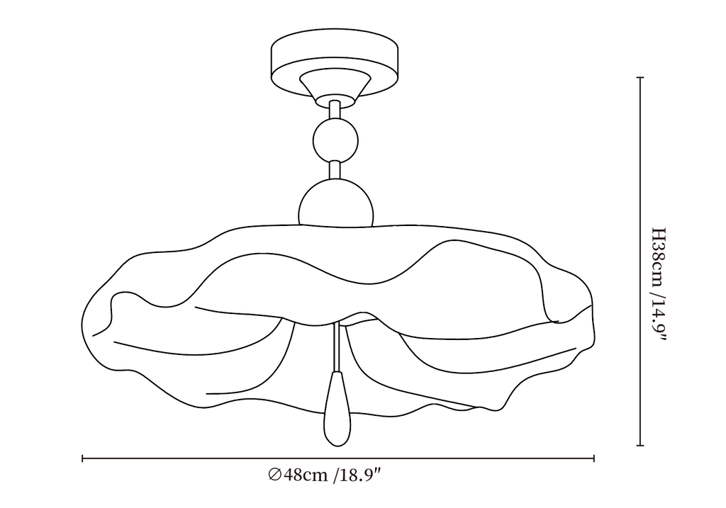 Cloudora Bloom Ceiling Light