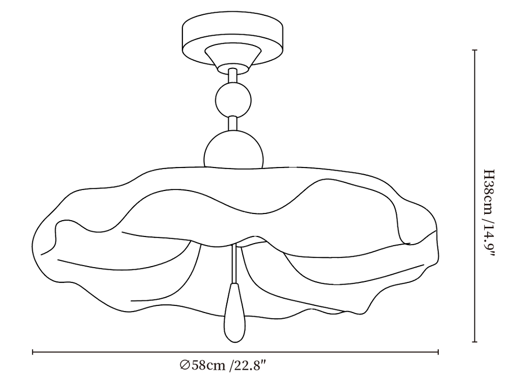 Cloudora Bloom Ceiling Light