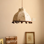 Clover Pom-Pom Trim Pendant Light