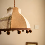 Clover Pom-Pom Trim Pendant Light