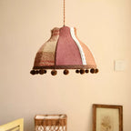 Clover Pom-Pom Trim Pendant Light
