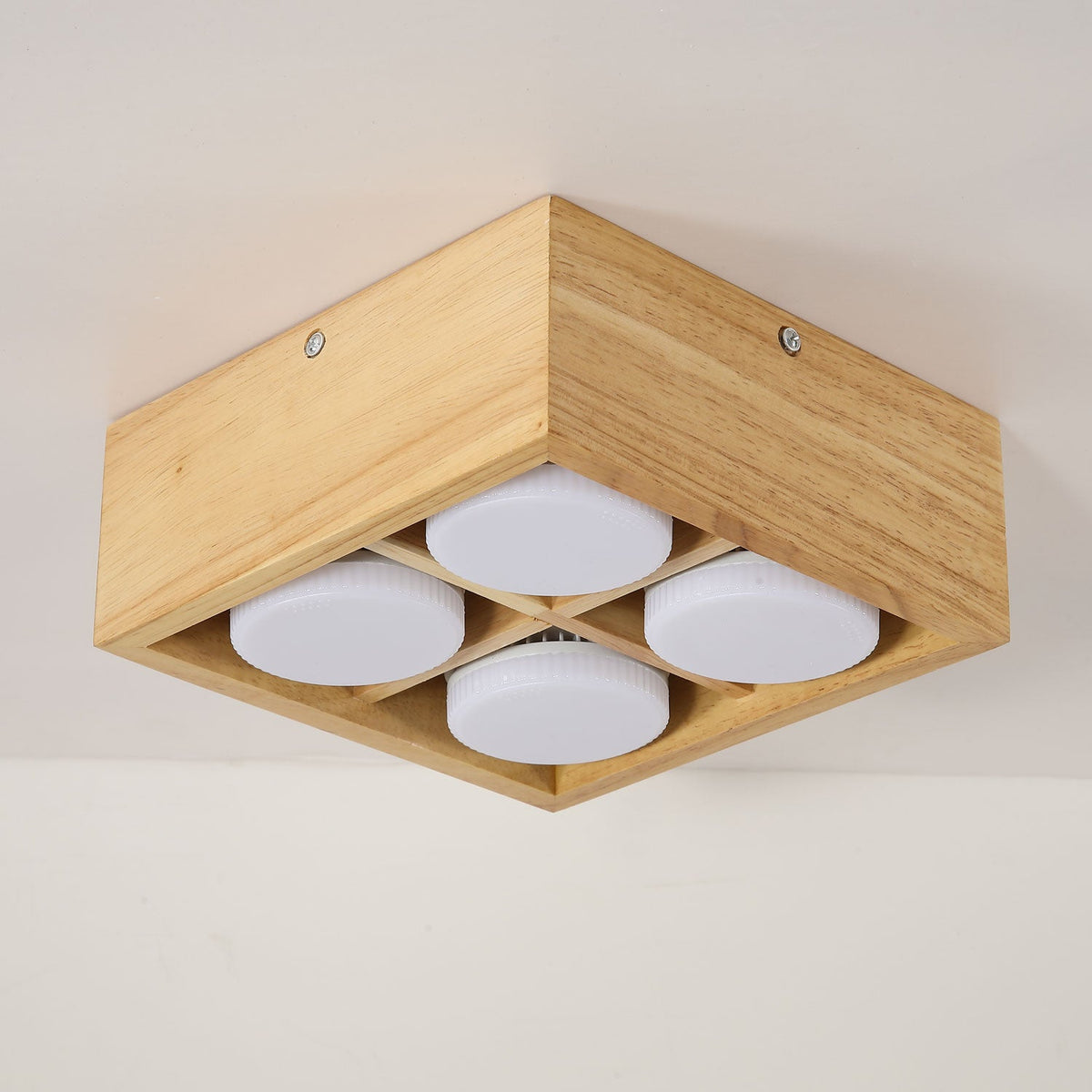 Cobra Wood Ceiling Light