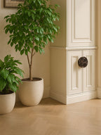 Coffee Marble Door Handle