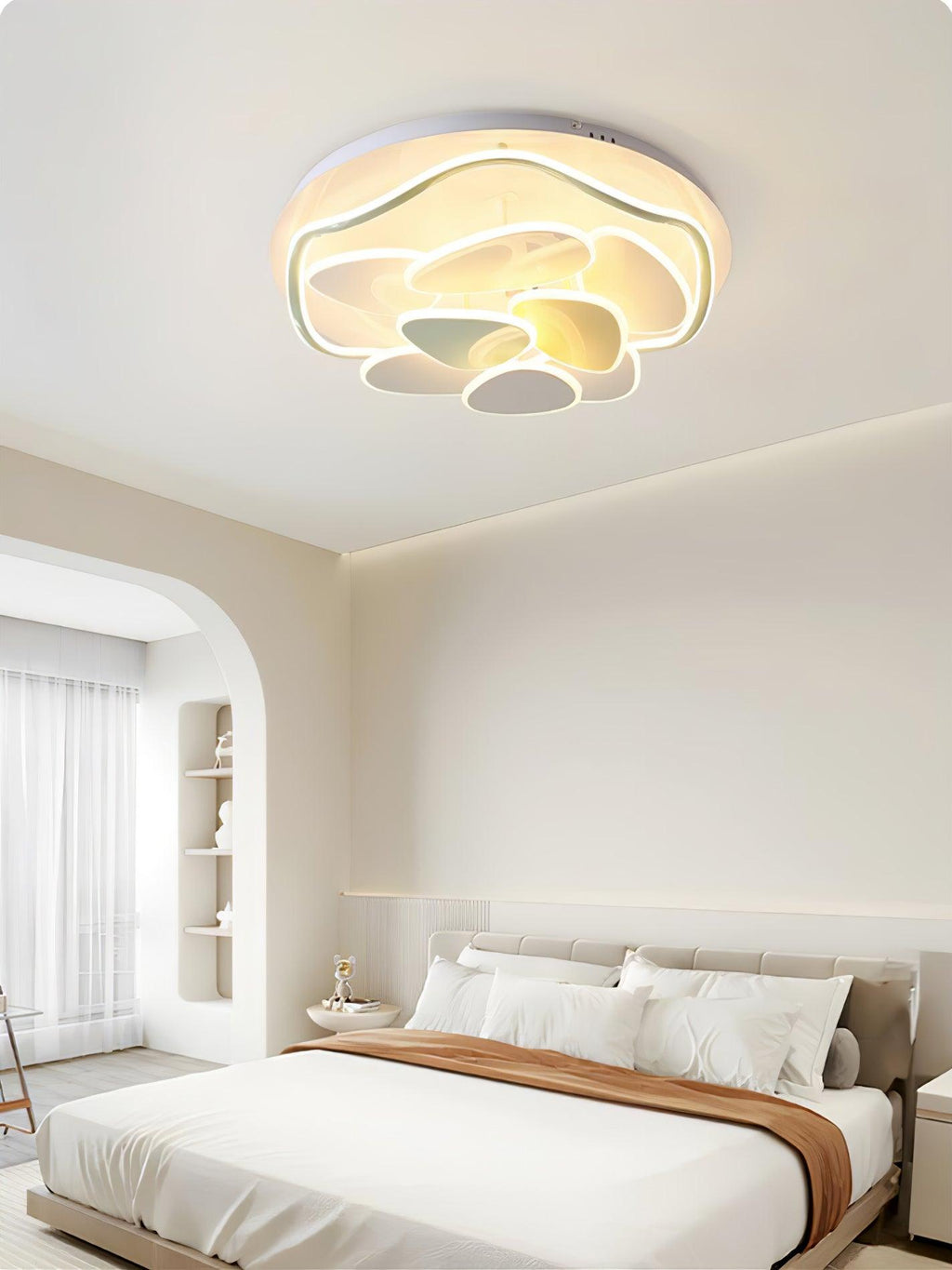 Colorful Cloud Round Ceiling Lamp