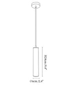 Column Alabaster Staircase Chandelier
