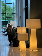 Column Fabric Floor Lamp