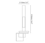 Column Torch Wall Sconce