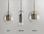 Combined Chiswick Glass Pendant Light