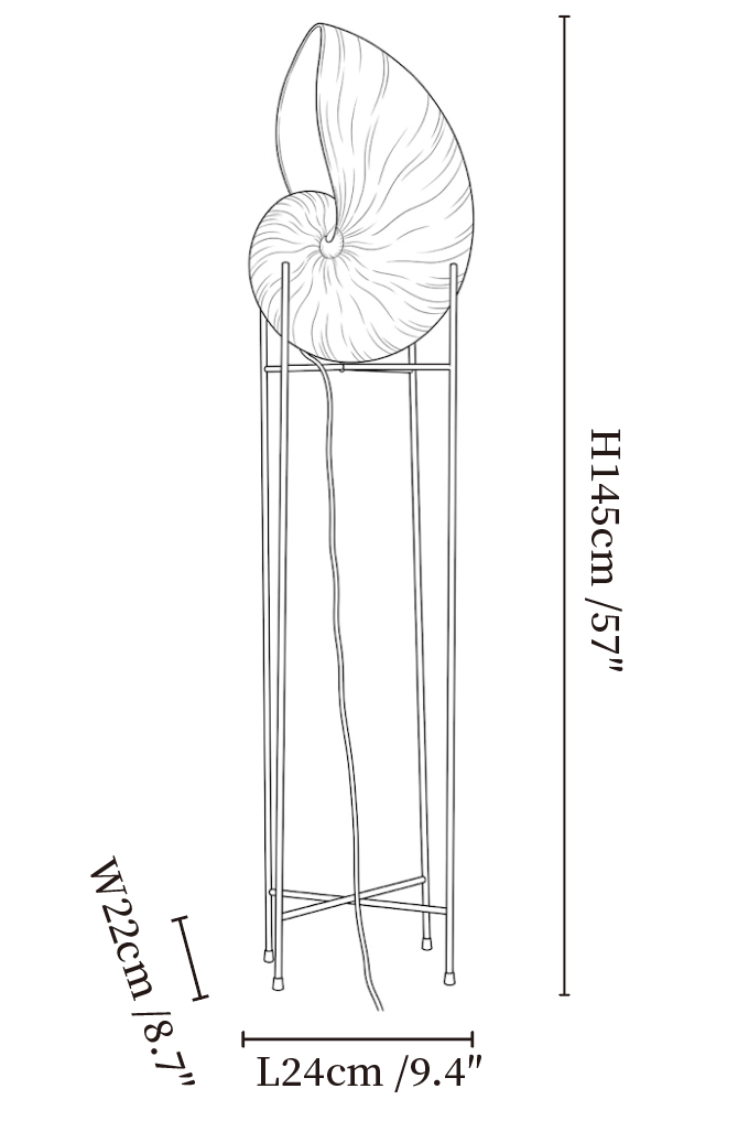 Conch Bloom Lamp