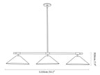 Cone Linear Chandelier
