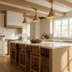 Cone Semi - Flush Ceiling Light