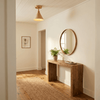 Cone Semi - Flush Ceiling Light
