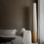 Cone Wooden Floor Lamp