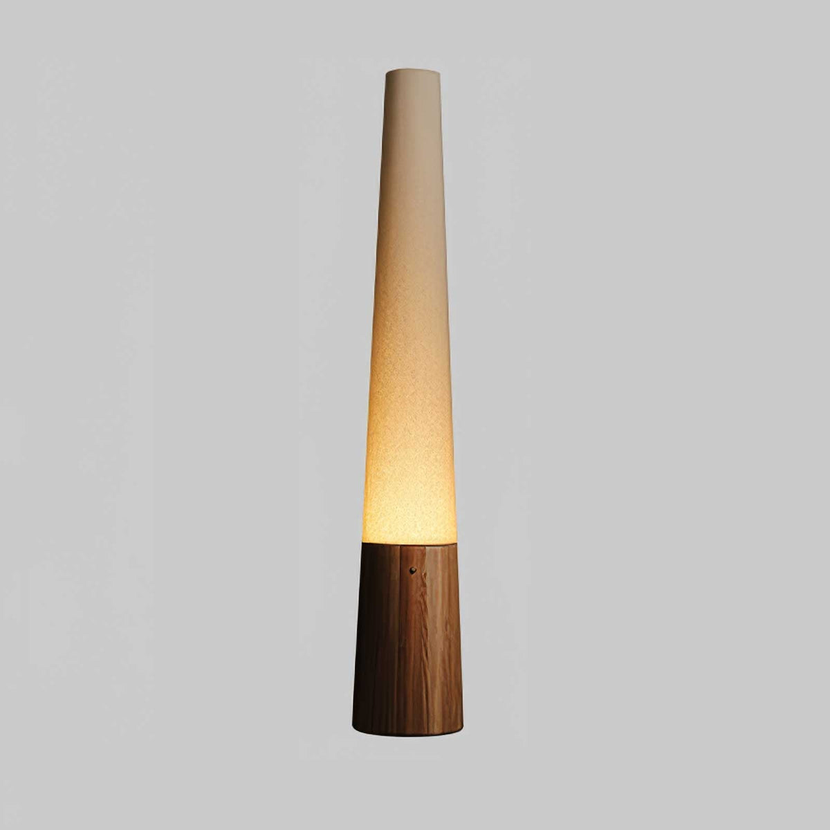 Cone Wooden Floor Lamp