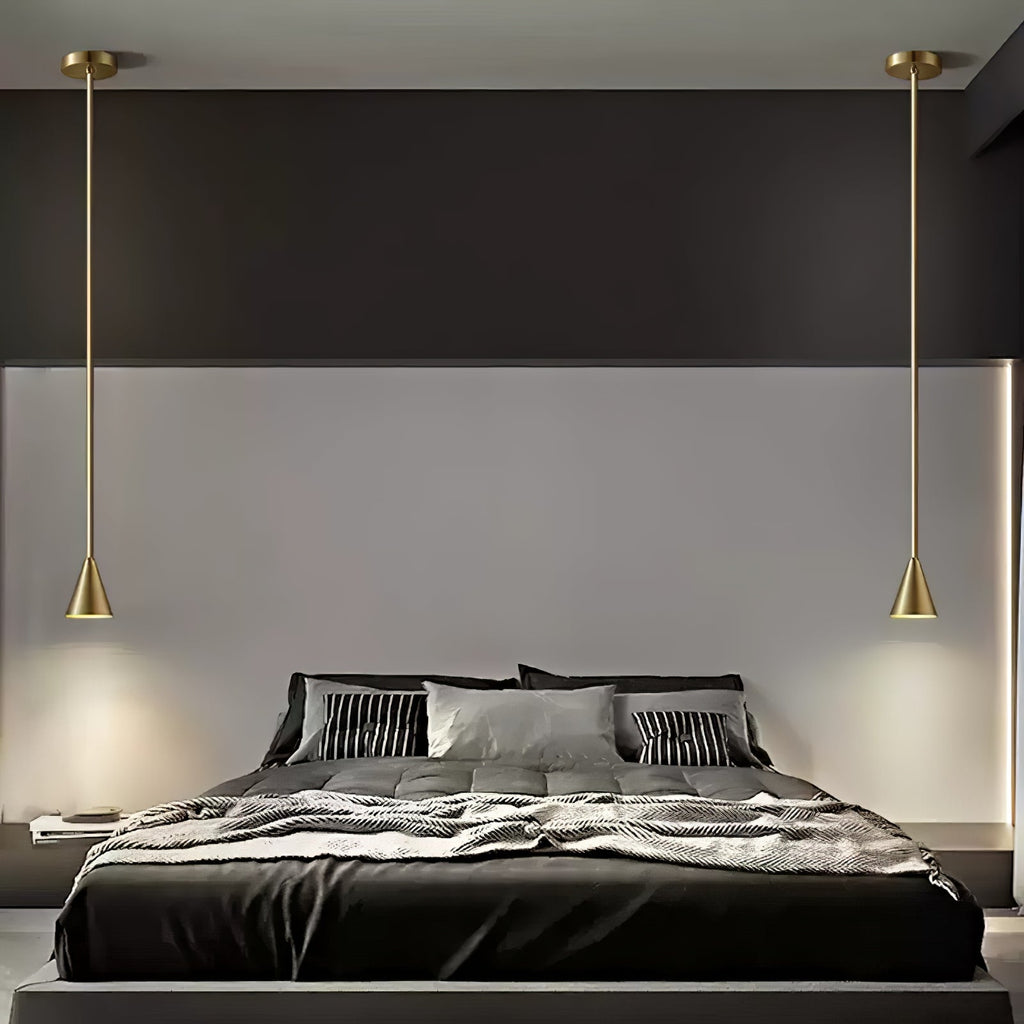 Conica Brass Pendant Light