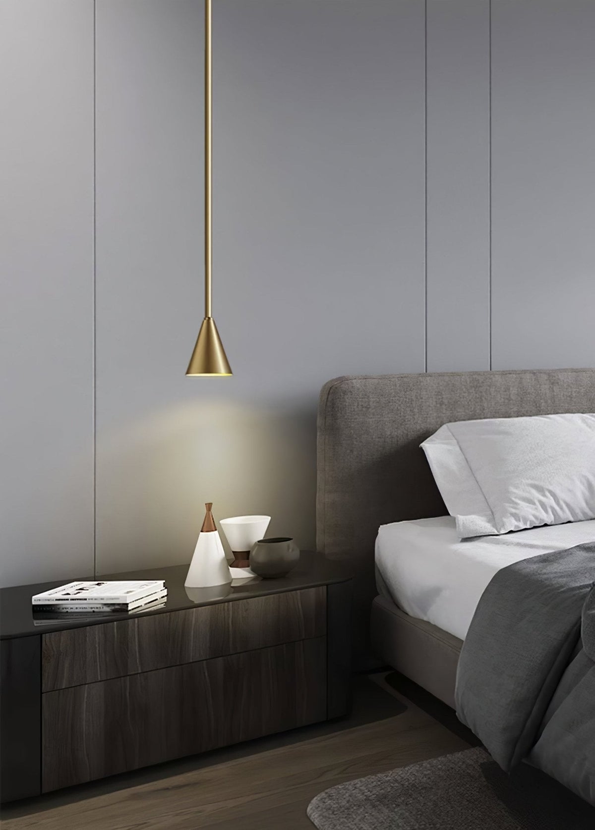Conica Brass Pendant Light
