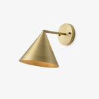 Conica Brass Wall Light