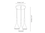 Conical Concrete Pendant Light