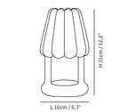 Coral Ice Cream Table Lamp