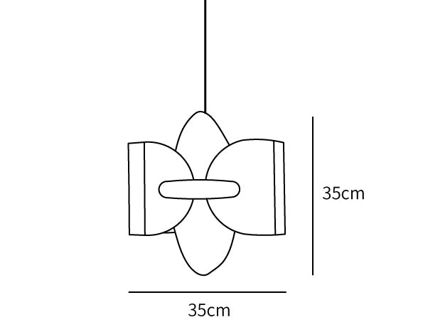 Corey Butterfly Pendant Light