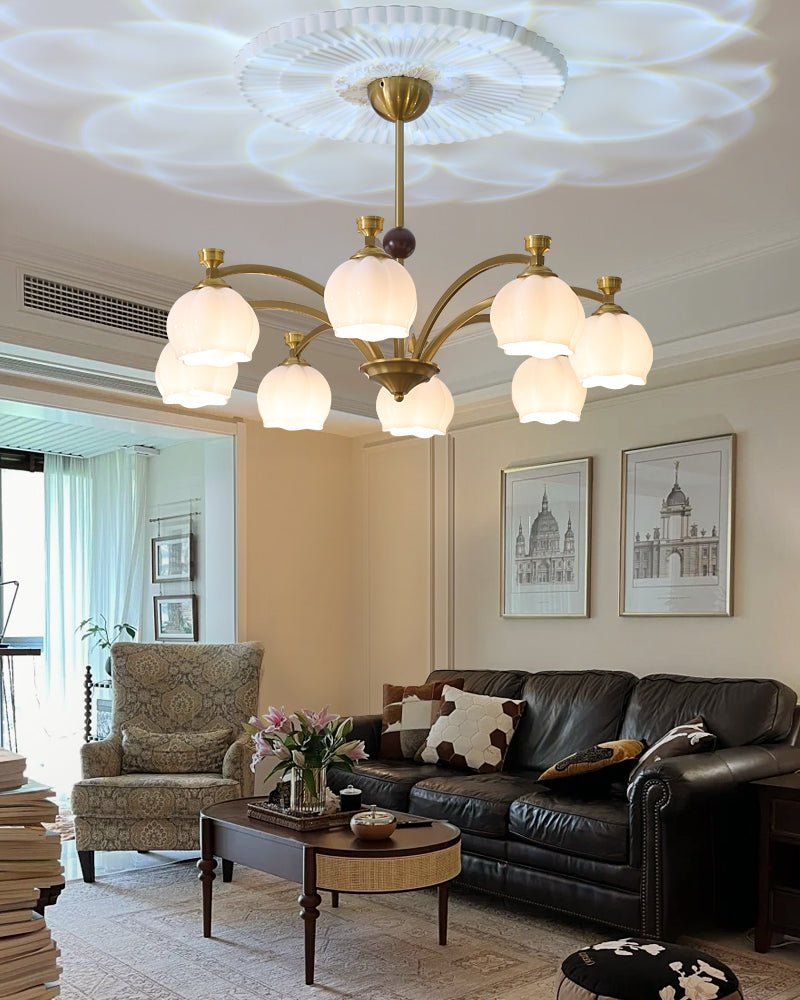 Corinne Arc Chandelier