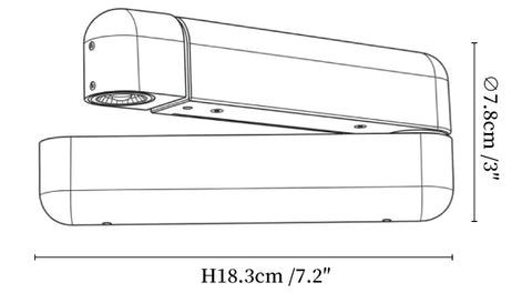 Modern LED Bedside Wall Lamp