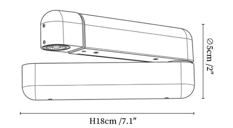 Modern LED Bedside Wall Lamp
