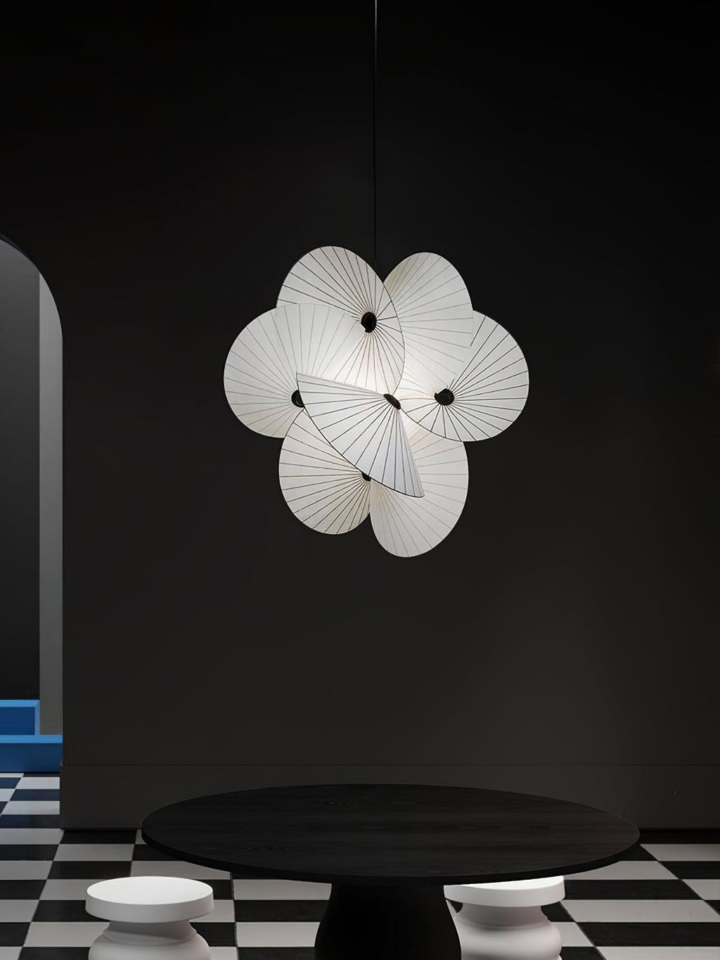 Cory Scalloped Pendant Light