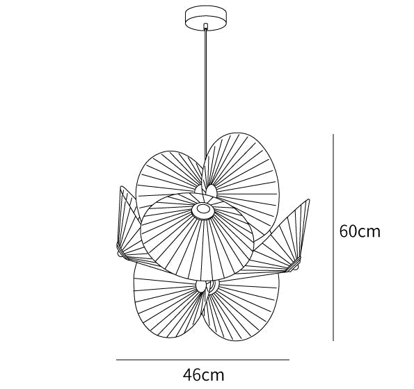 Cory Scalloped Pendant Light