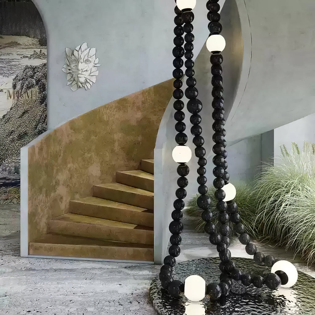 Cosmic Beads Chandelier