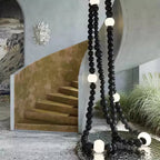 Cosmic Beads Chandelier